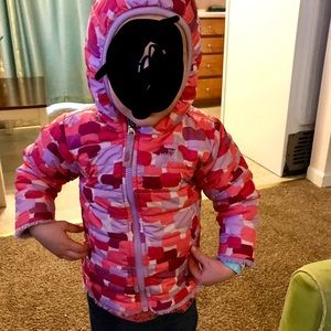 Toddler North Face reversible jacket